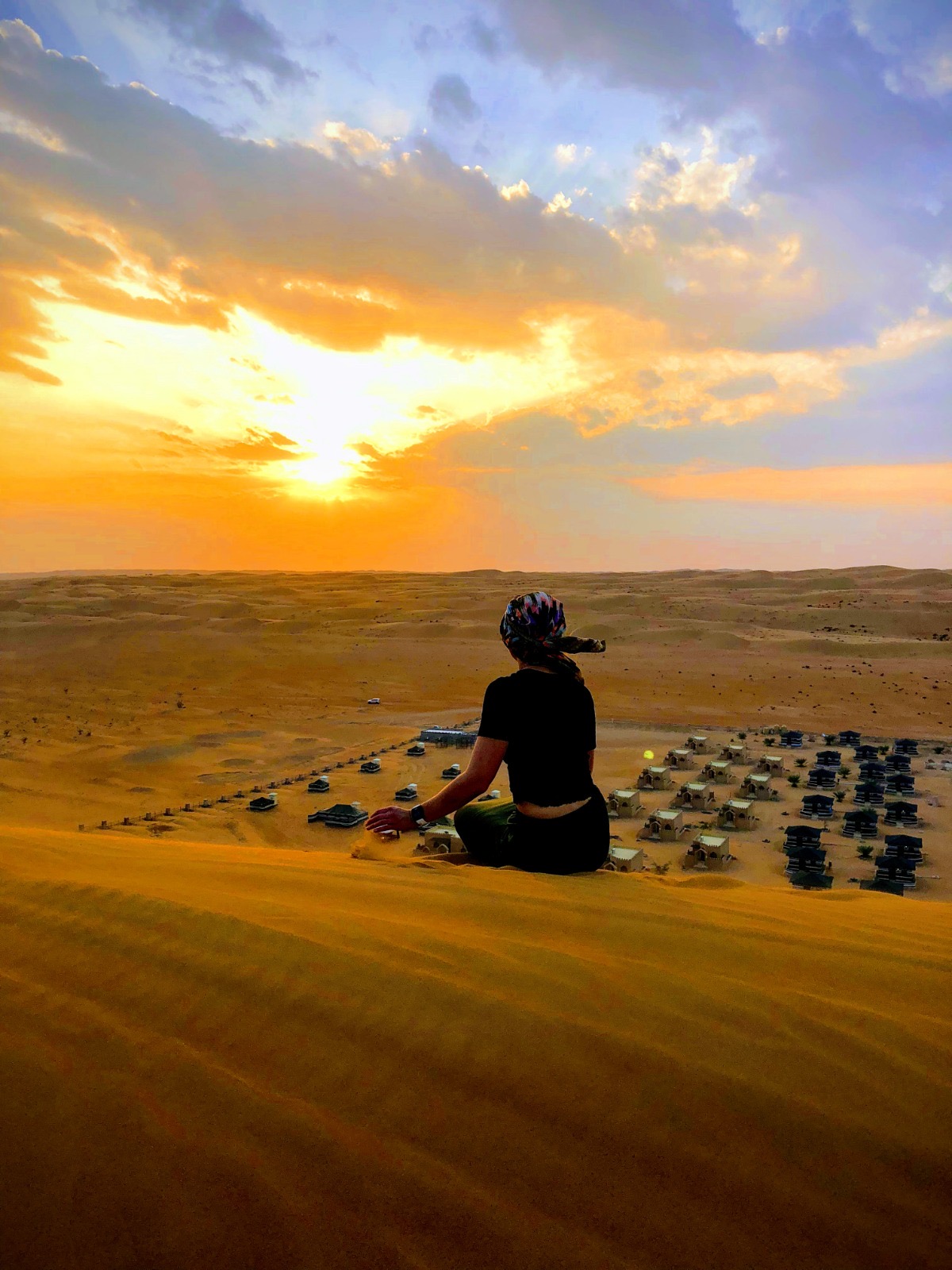 Sonnenuntergang im Oman